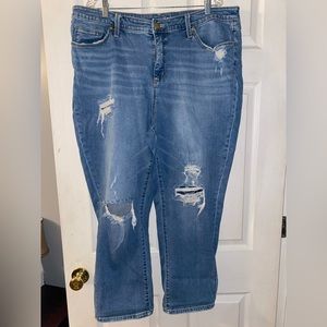 Universal Thread Boyfriend Ripped Jeans 20W